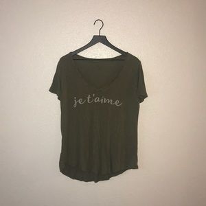 Lightly Distressed Tee
